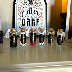 Target Bullseye Halloween 2024 Mini Potion Bottles - set of 6